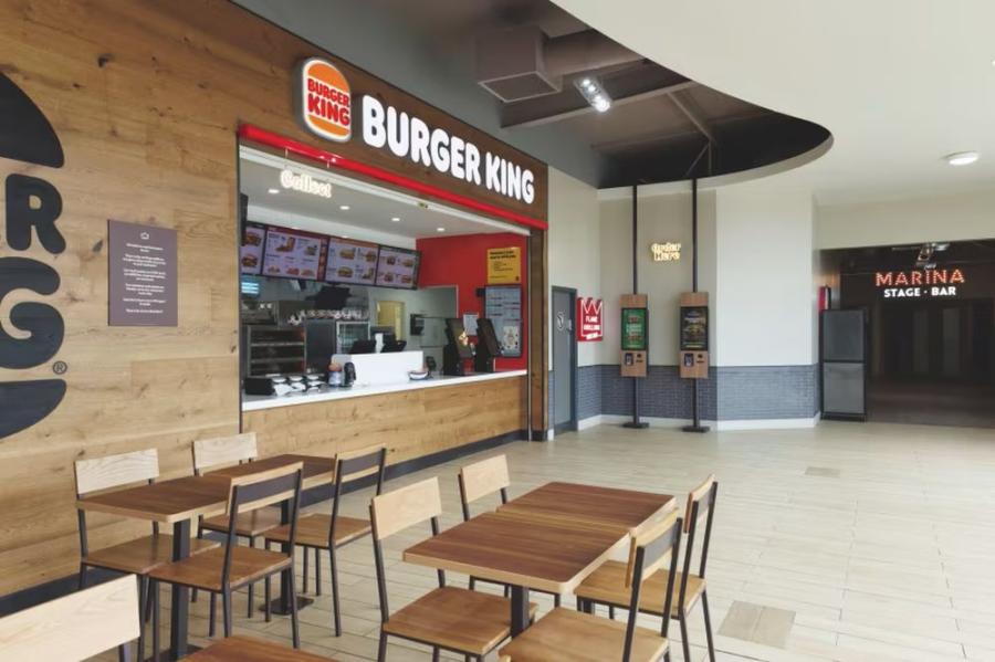 burger king at Cleethorpes Beach Holiday Park