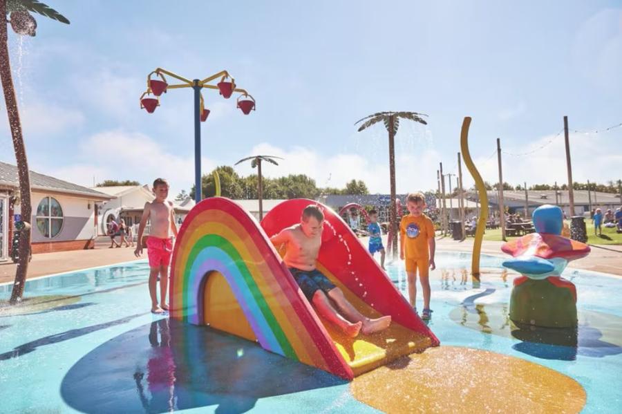 splash area on holiday at Cleethorpes Beach Holiday Park