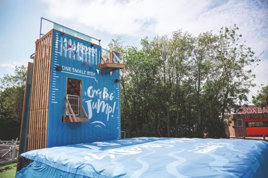 the jump at Cleethorpes Beach Holiday Park