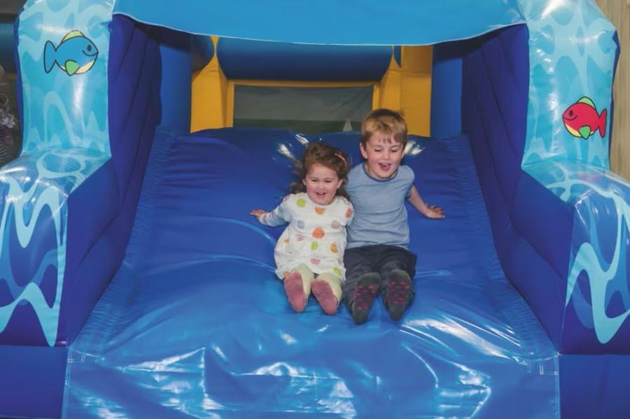 kids fun zone at Craig Tara Holiday Park