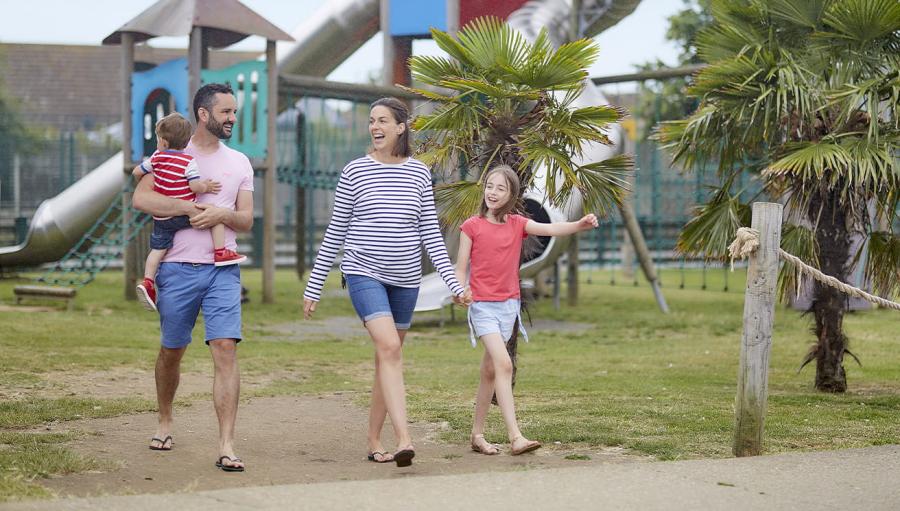 adventure playground at Highfield Grange Holiday Park