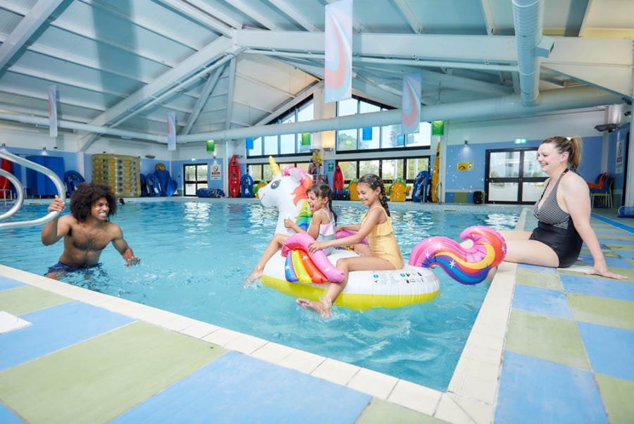 Naze Marine Holiday Park indoor pool in walton on the naze