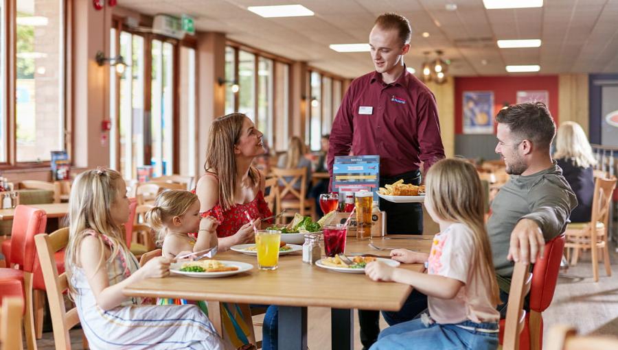 restaurant at Languard Holiday Park