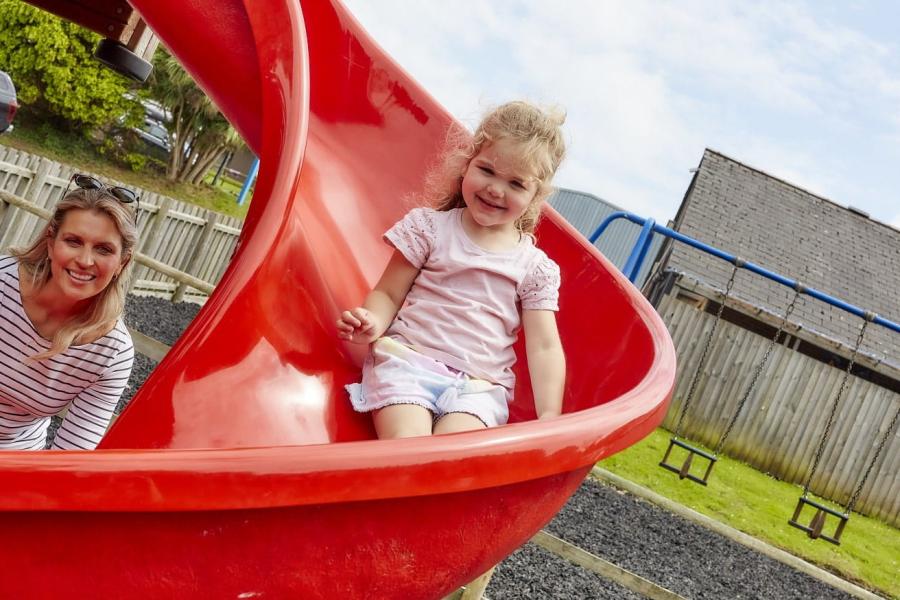 adventure playground at Lower Hyde Holiday Park