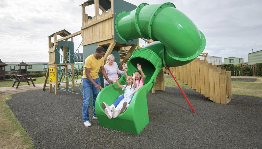 kids playground at Ocean Edge Holiday Park