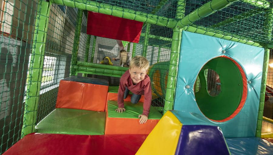 soft play area at Ocean Edge Holiday Park