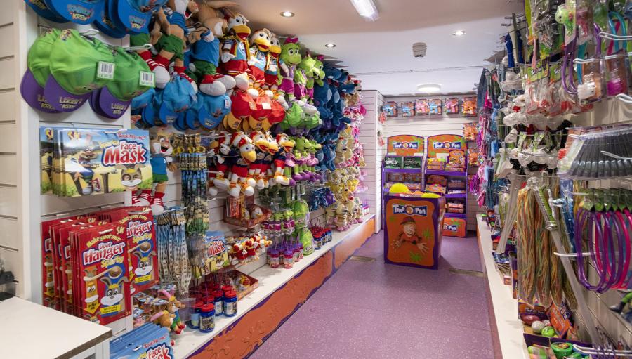 kids shop at Ocean Edge Holiday Park