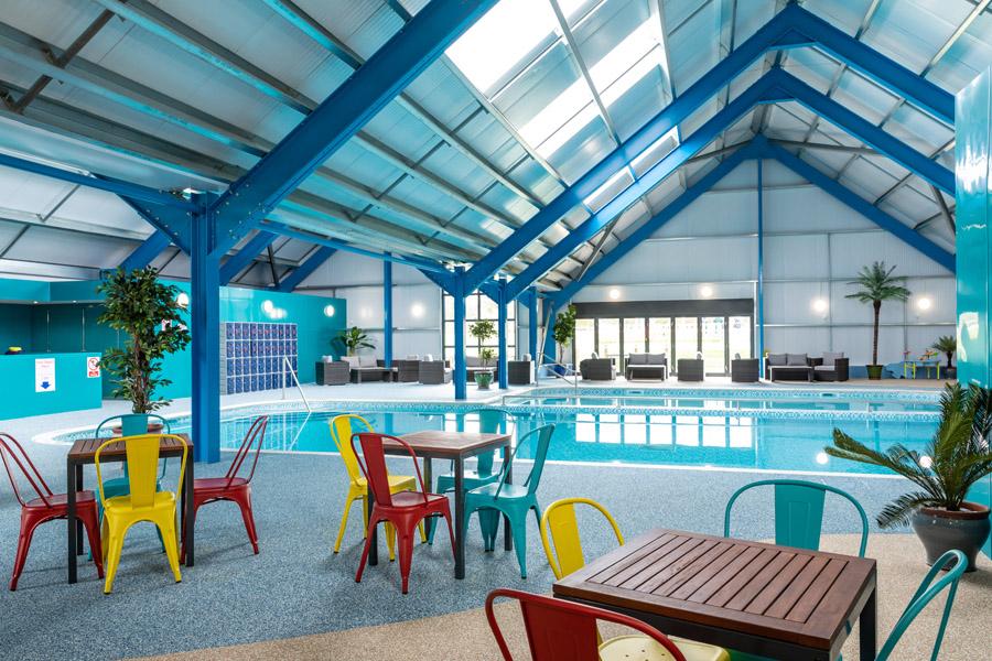 Carlton Meres Holiday Park in Saxmundham indoor swimming