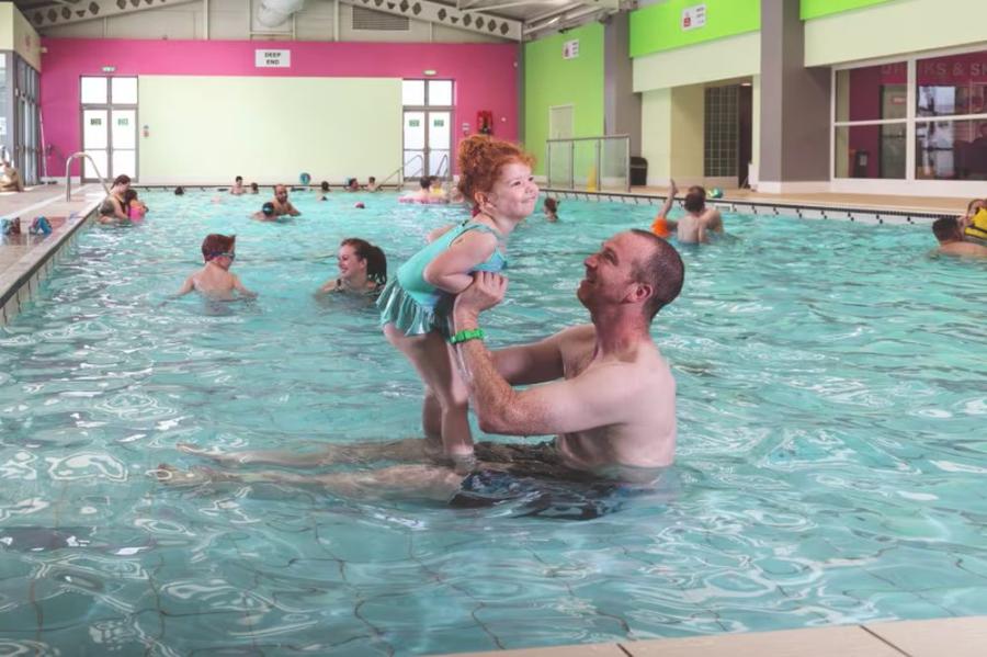 indoor swimming pool at Reighton Sands Holiday Park