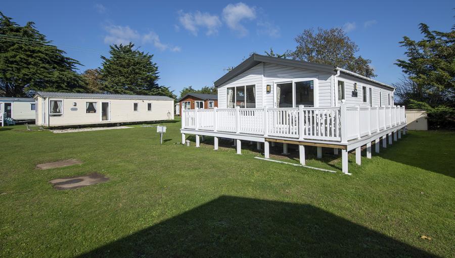 luxury lodges at Valley Farm Holiday Park