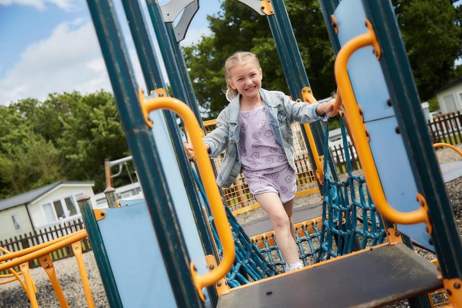 kids adventure playground at Nodes Point Holiday Park