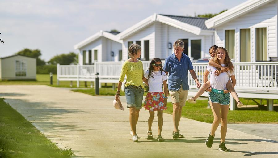 Kent luxury lodge holidays at St Margaret’s Bay Holiday Park