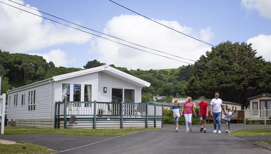 luxury holiday lodge park in Wales at Pendine Sands Holiday Park