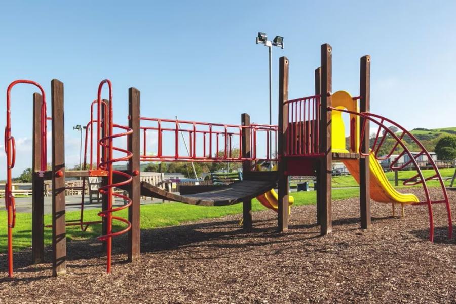 kids adventure playground at Quay West Holiday Park