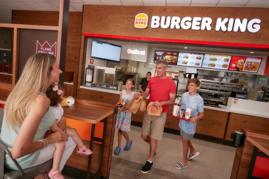 burger king on site