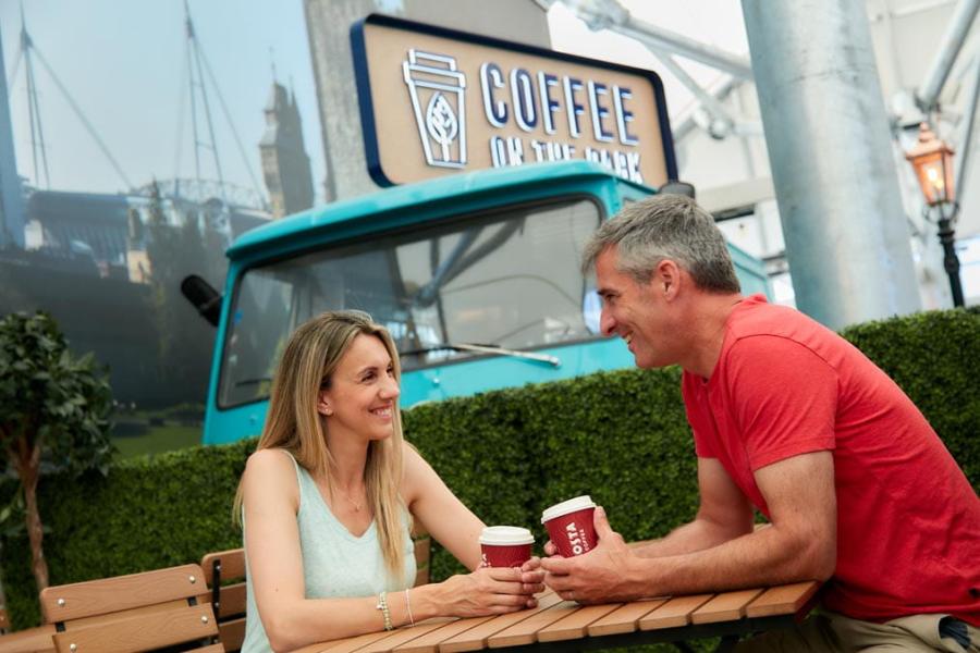 have a costa coffee on holiday at Treco Bay Holiday Park