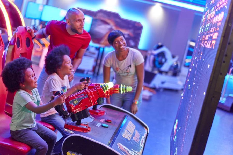 Treco Bay Holiday Park amusement arcade