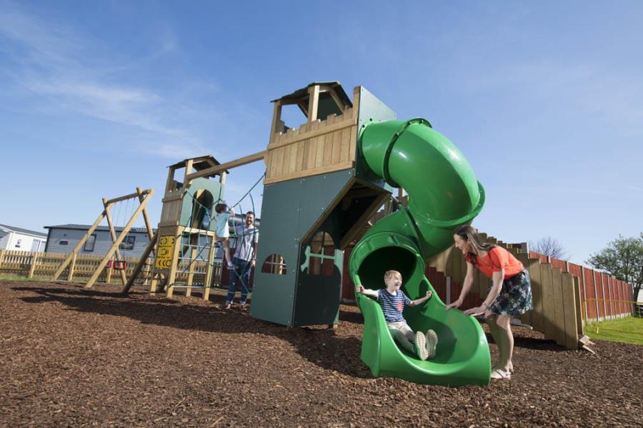 kids dventure playground at Ty Mawr Holiday Park