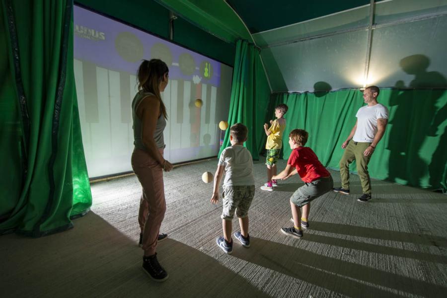 kids interactive gaming and fun at Ty Mawr Holiday Park