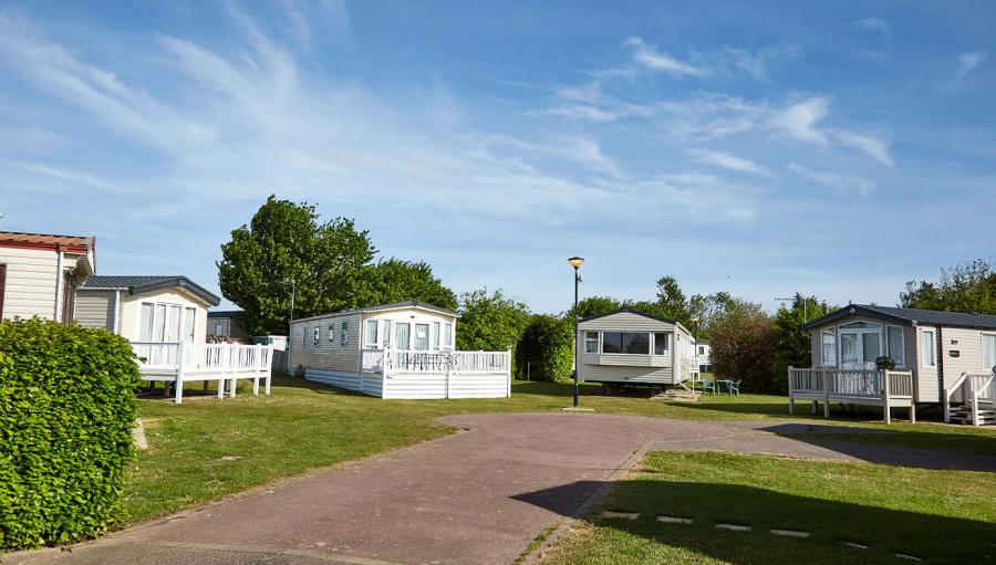 luxury static caravans in Great Yarmouth at Cherry Tree Holiday Park