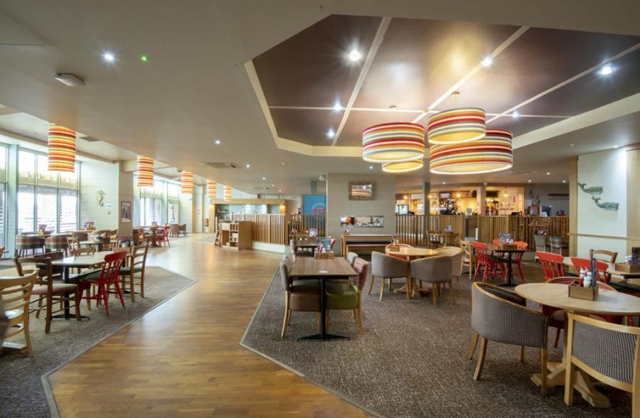 boathouse bar and resturant at Camber Sands Holiday Park