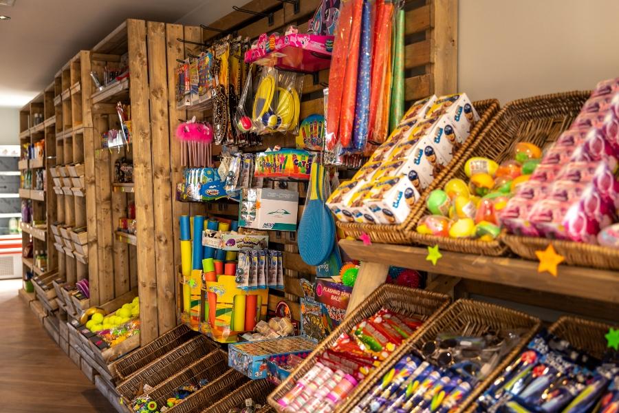 the holiday park shop at Chichester Lakeside Holiday Park