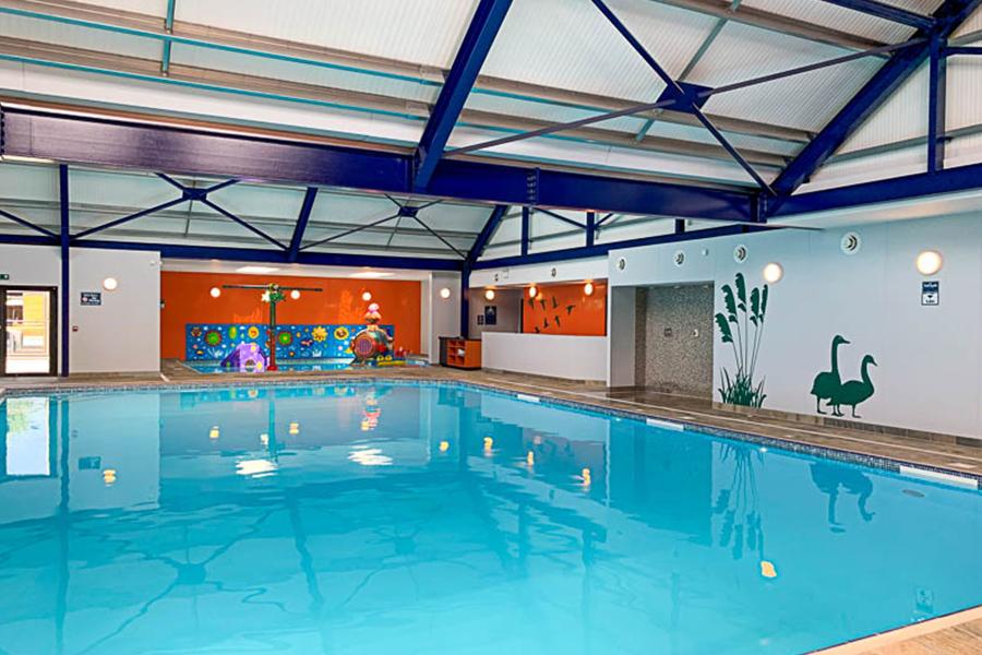 indoor swimming pool on site
