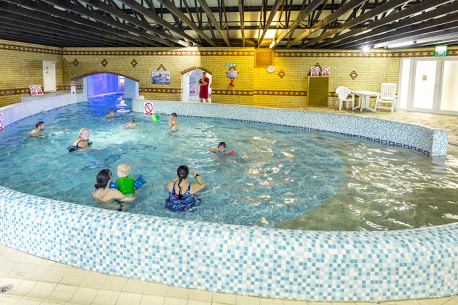 indoor swimming pool at Coghurst Hall Holiday Park