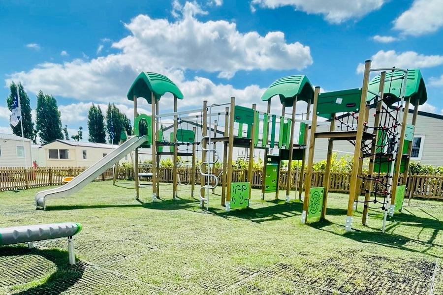 adventure playground at Felixstowe Beach Holiday Park