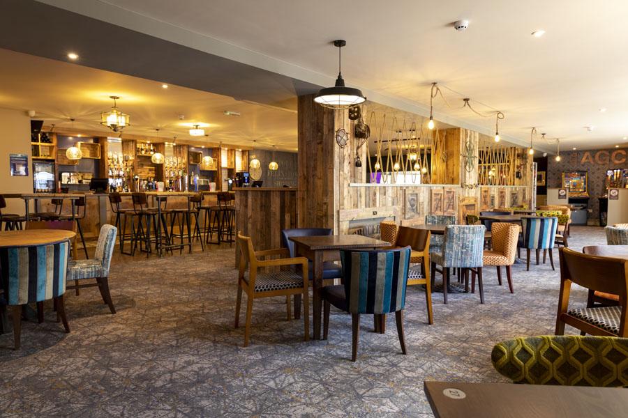 Felixstowe Beach Holiday Park bar and venue
