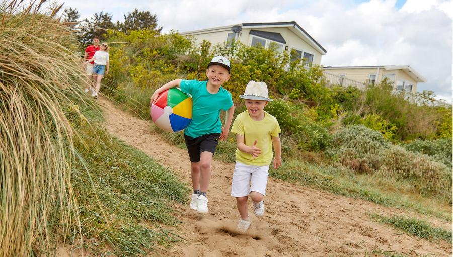 Kessingland Beach Holiday Park with easy access to the beach