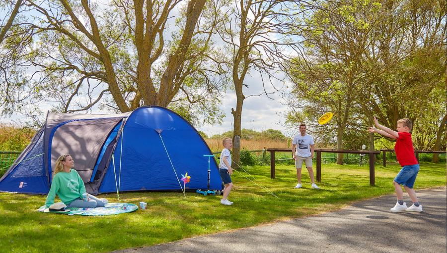 camping pitches in Suffolk at Kessingland Beach Holiday Park