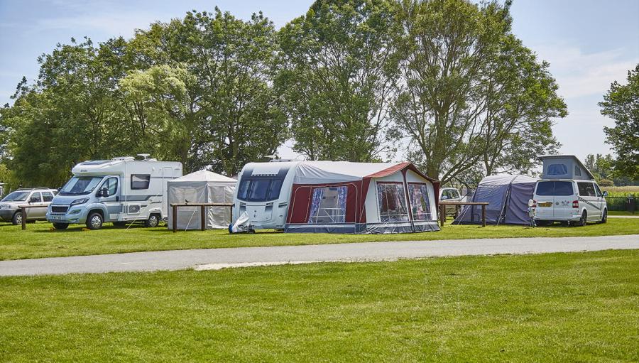 touring caravan park in Lowestoft in Suffolk