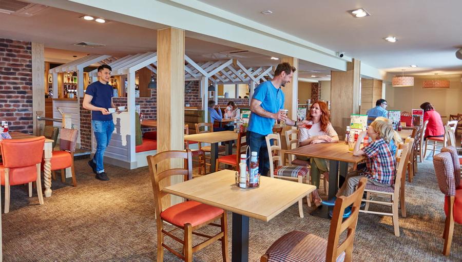 inside the venue at Kessingland Beach Holiday Park