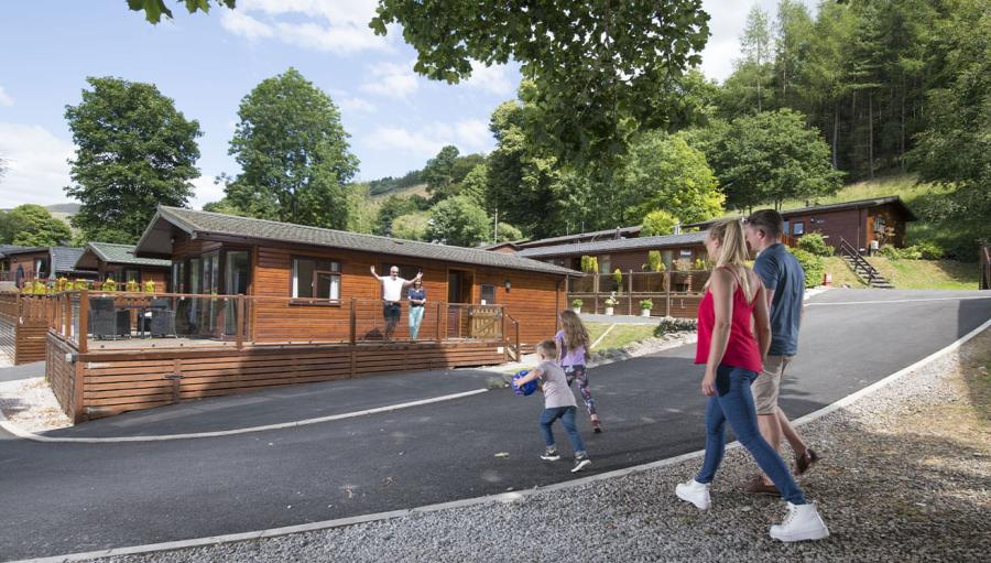 holiday lodges in the lake district at Limefitt Holiday Park