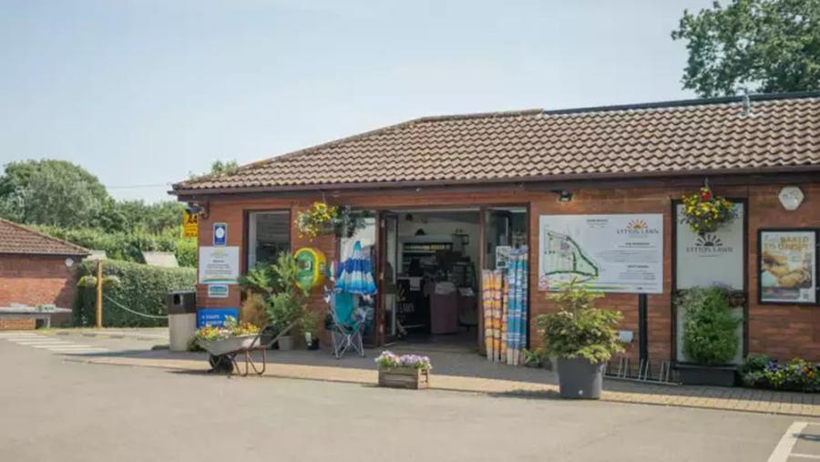 the shop at Lytton Lawn Touring Park