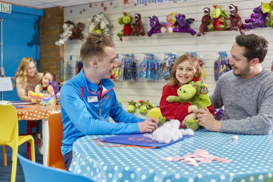 make a bear kids activities at Camber Sands Holiday Park