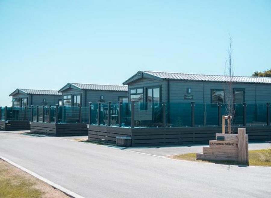 luxury caravan park in Hampshire at Mill Rythe Coastal Village