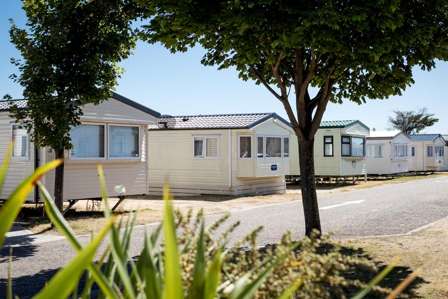 caravan holiday park in Suffolk by the beach in Felixstowe