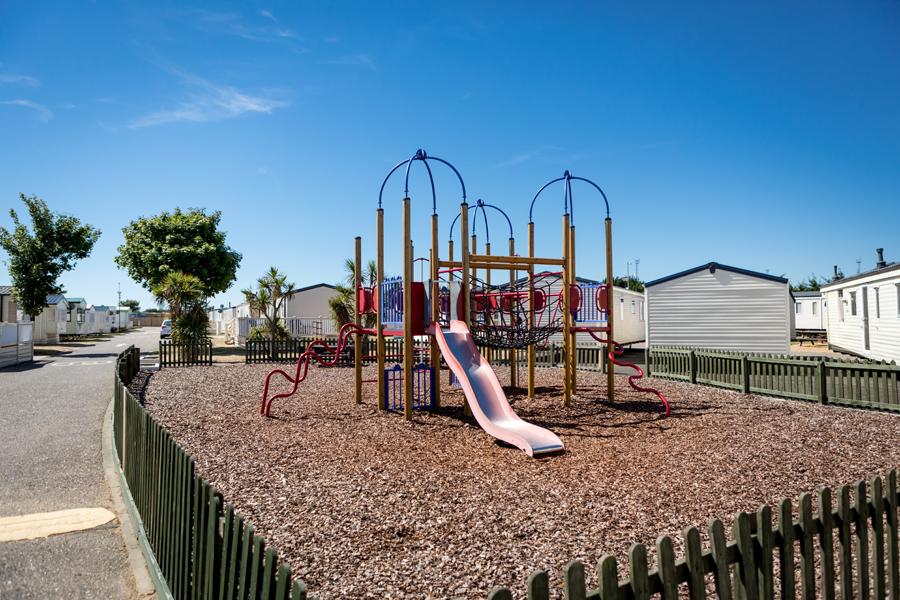 Suffolk Sands Holiday Park adventure playground for kids