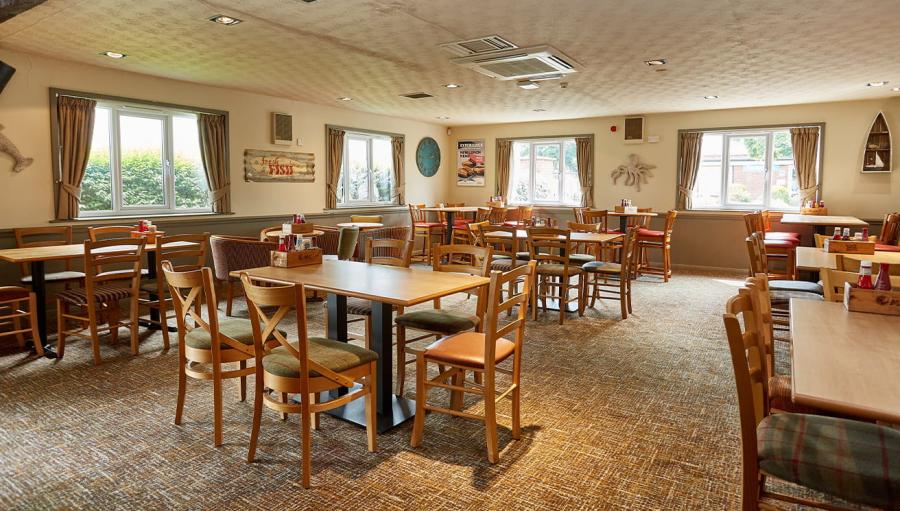 the restaurant at Sunnydale Holiday Park