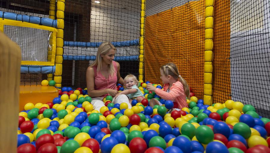 kids soft play area at Sunnydale Holiday Park
