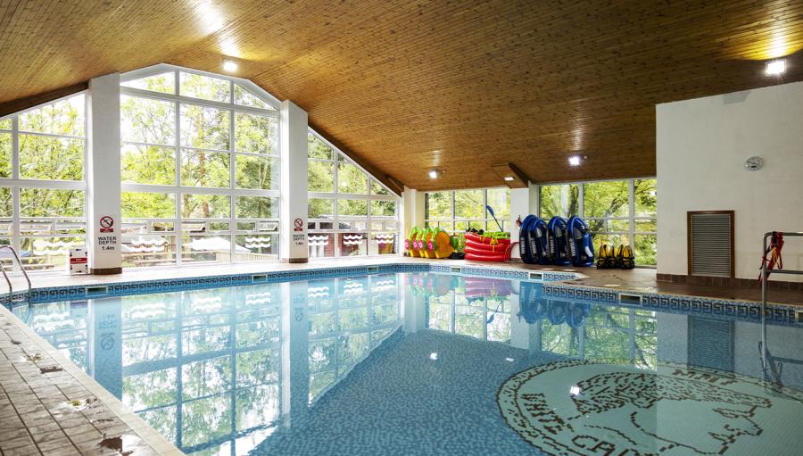 White Cross Bay Holiday Park indoor swimming pool