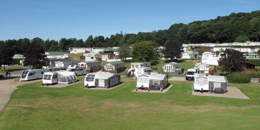 touring caravan park in Perthshire at Blairgowrie Holiday Park