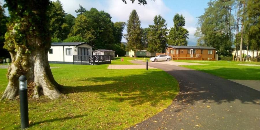 luxury lodge holiday park in Scotland