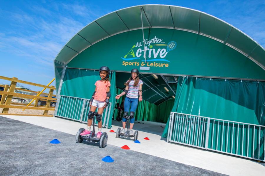 activity centre for kids at Cayton Bay Holiday Park