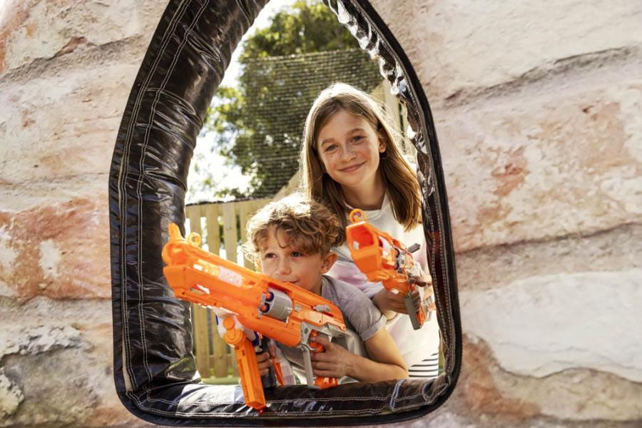 nerf gun games at Cayton Bay Holiday Park