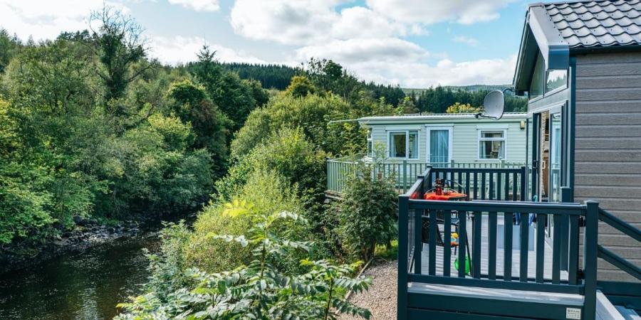 Scotland lodge and caravan park in the Cairngorm National Park