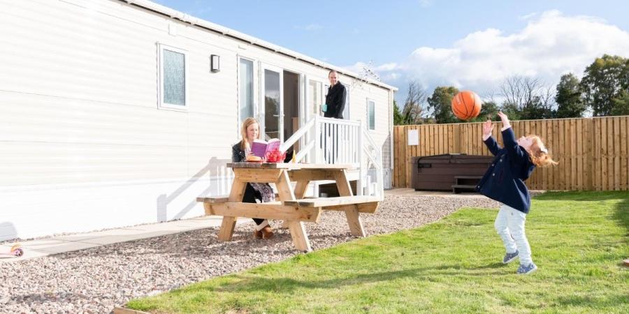 family holidays in caravans at Deeside Holiday Park