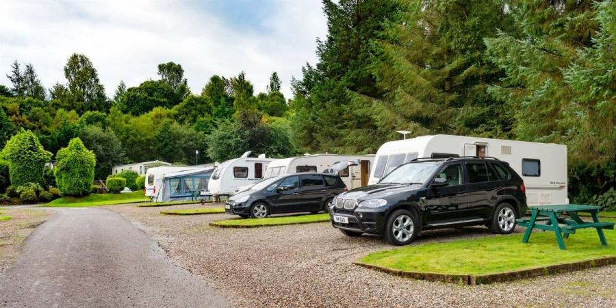Lomond Woods Holiday Park touring caravan park in Scotland